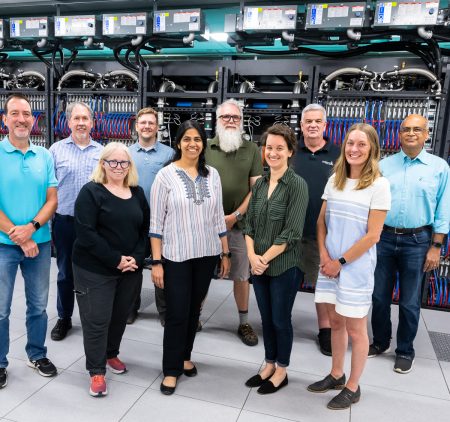 A group portrait shows the leadership team at the Argonne National Laboratory ALCF.